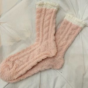 Pink soft socks